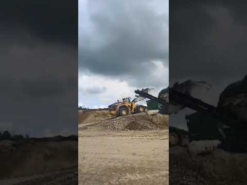 Volvo L350H Construction epuipment Raw Power #shorts