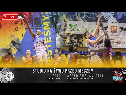 Studio na żywo przed meczem LEGIA Warszawa - Arged BMSLAM Stal
