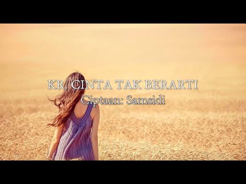 KR CINTA TAK BERARTI (COVER) - YULI YUWONO