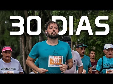 Eu Corri uma Maratona com 1 Mês de Preparação