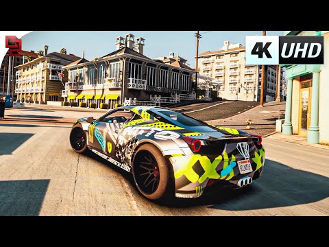 4K - 2020 - Grand Theft Auto 5 Ultra Graphics Gameplay - Ray-Tracing - 60FPS #11