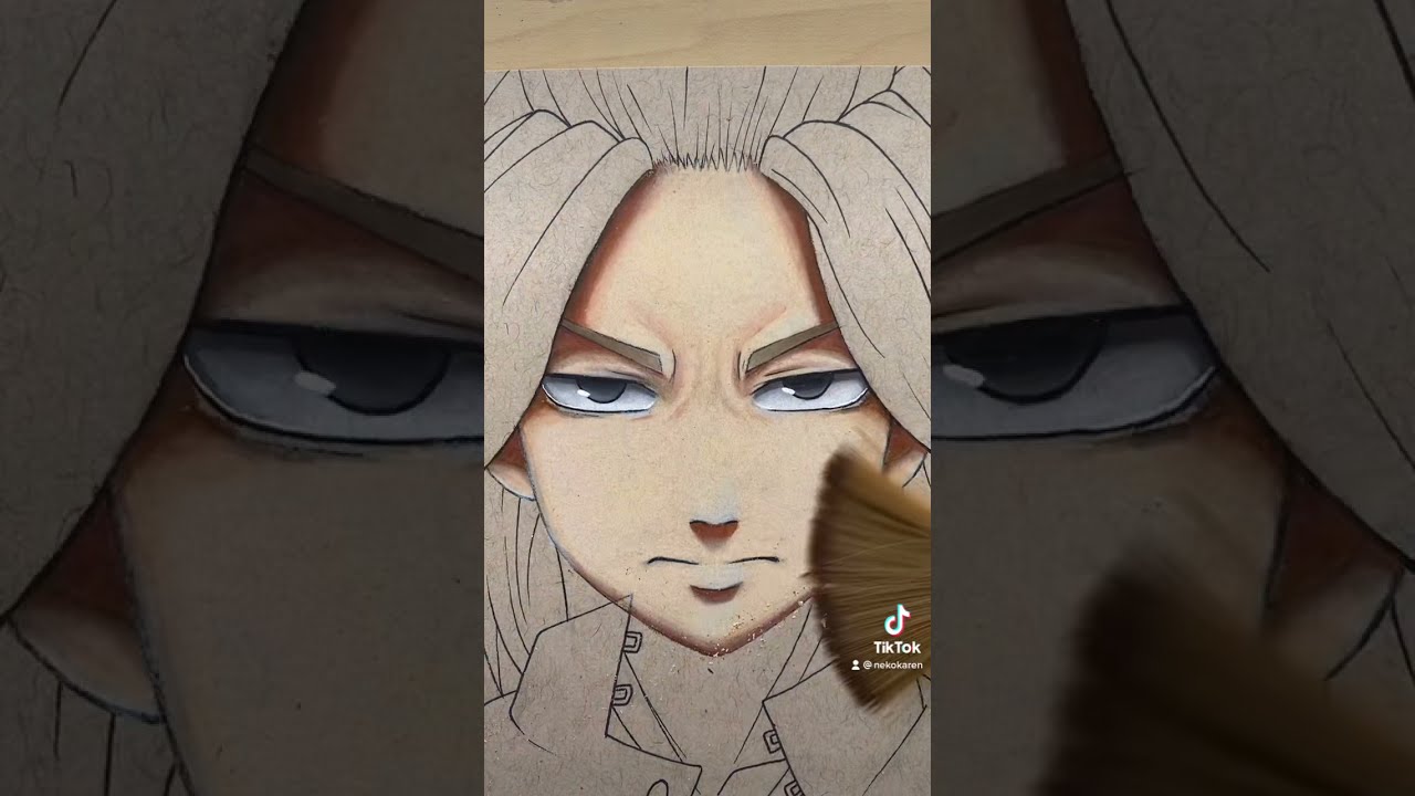 Mikey Tokyo Revengers Drawing