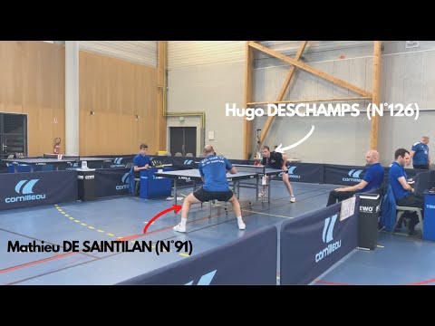 NATIONALE 1 | Mathieu DE SAINTILAN vs Hugo DESCHAMPS | HIGHLIGHTS
