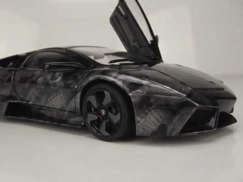LAMBORGHINI REVENTÒN Shadow Skulls effektlackierung AUTO art tuning umbau 1:18