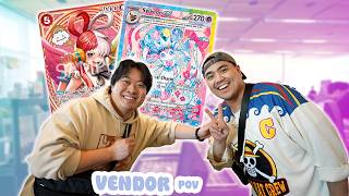 A Relaxed Day as a TCG Vendor | West Van Card Show At UBC | Pokémon/ One Piece Vendor POV