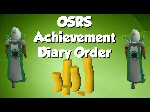 What Achievement Diary Should I do First in OSRS?