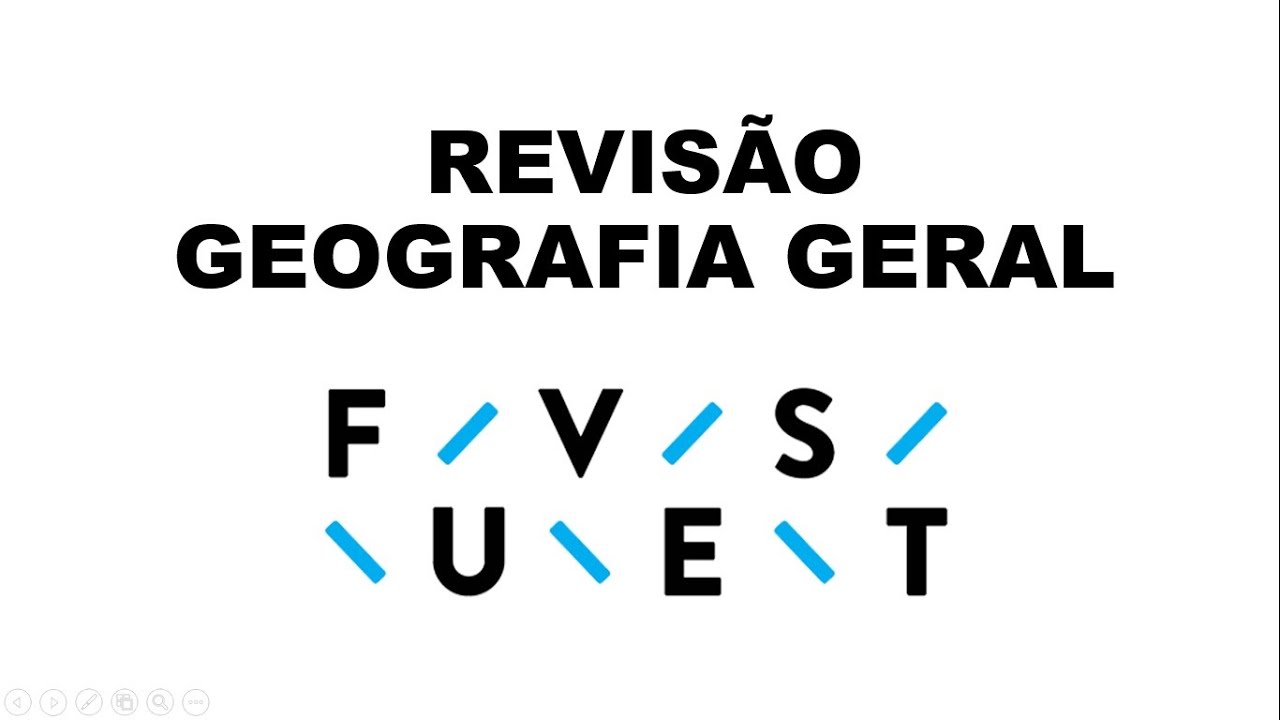 Revisão Geografia Geral - Fuvest