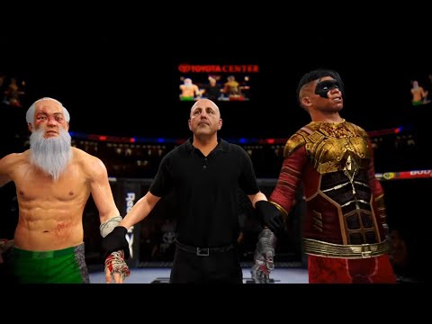 Old Bruce Lee vs. Zokkomon - EA sports UFC 4