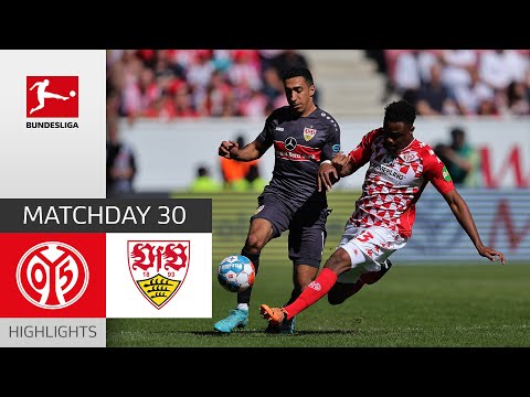 1. FSV Mainz 05 - VfB Stuttgart 0-0 | Highlights | Matchday 30 – Bundesliga 2021/22