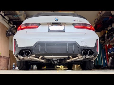 2023 BMW M340i + Dinan Exhaust: Startup & Revs