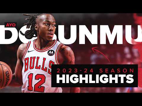 Ayo Dosunmu balled out this season! 🔥 | 2023-24 Highlights & Top Plays | Chicago Bulls