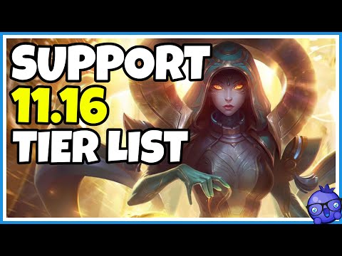 SONA REWORK! - Patch 11.16 Support Tier list