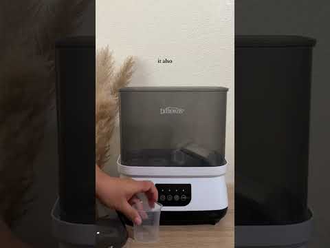 Unbox my brand new Dr. Brown's Baby Bottle Sterilizer with me -- Thanks @DrBrownsBaby