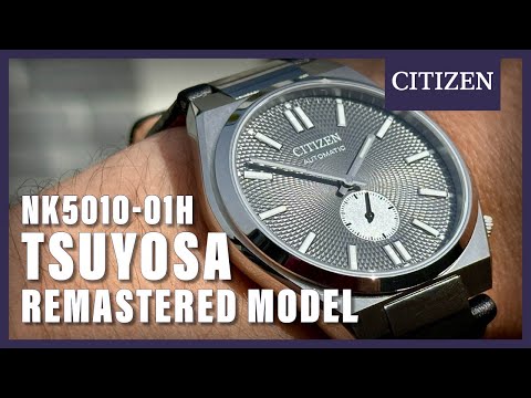 Unboxing The Citizen Tsuyosa NK5010-01H