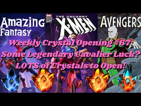 Weekly Crystal Opening #67: Some Legendary Cavalier Luck? LOTS of Extra Crystals to Open! - MCOC