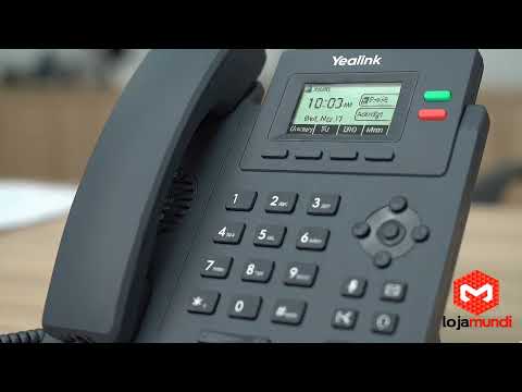 Video do produto Telefone IP Yealink T31W Wi-Fi Dual Band 2 Linhas SIP PoE