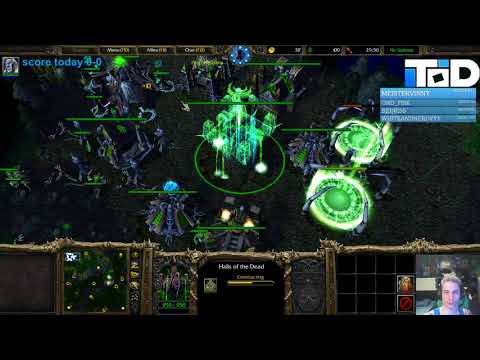 WarCraft III 1.30 PTR - Undead - Trying out Aboms + Disease Cloud, Sacrificial Skull