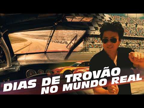 Acelerei um NASCAR em DAYTONA: Dias de Trovão na Vida Real