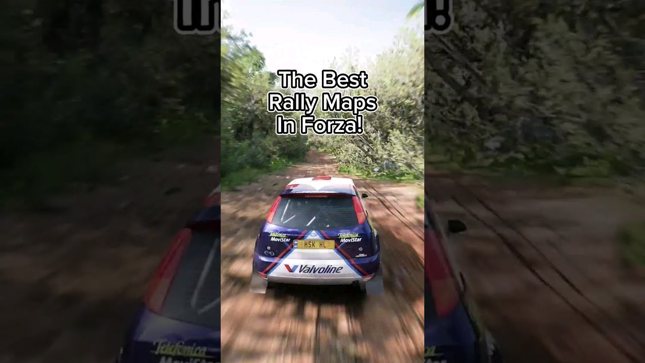 The Best Rally Maps In Forza!