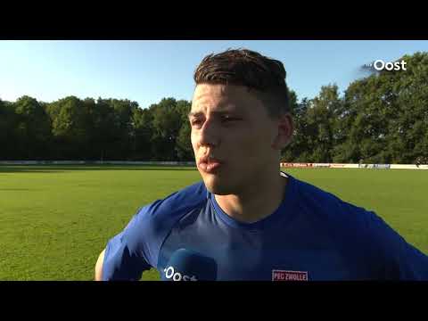 Van Duinen gemotiveerd na eerste training Zwolle: "Met passie en strijd het team echt helpen"