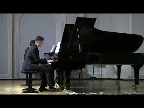 В.Халилов, Andante cantabile (переложение для двух фортепиано). Исп. А.Демьяненко, И.Алешин
