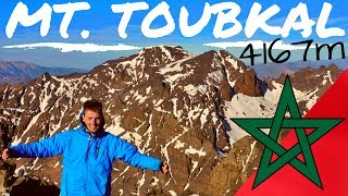 CLIMBING the HIGHEST Mountain in NORTH AFRICA // MT. TOUBKAL, Morocco 4167m المغرب