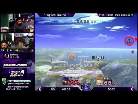 SG at GU 7.9: CSC | Vorpal (Ike) vs Spaz (Lucas)