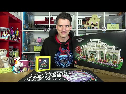 Täglich grüßt das Murmeltier: Ein botanischer Garten! Live Bauen mit dem Helden - Lego 21353