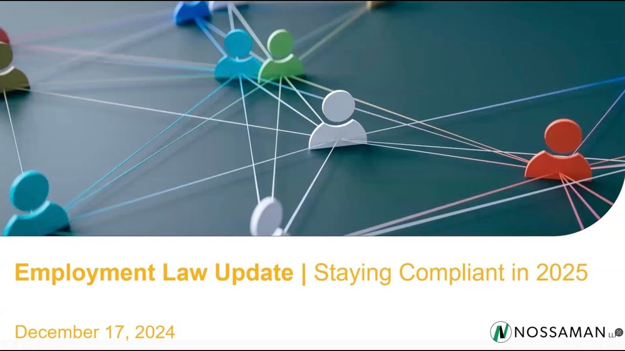 Employment Law Update | Staying Compliant in 2025
