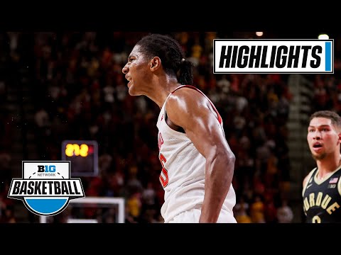 Purdue at Maryland | Highlights | Big Ten Men's Basketball | Feb. 16, 2023