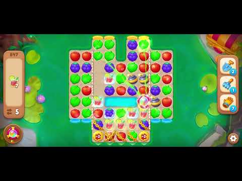 Gardenscapes Level 847