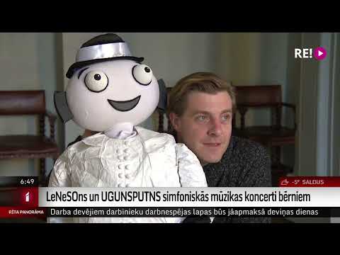LeNeSOns un UGUNSPUTNS simfoniskās mūzikas koncerti bērniem