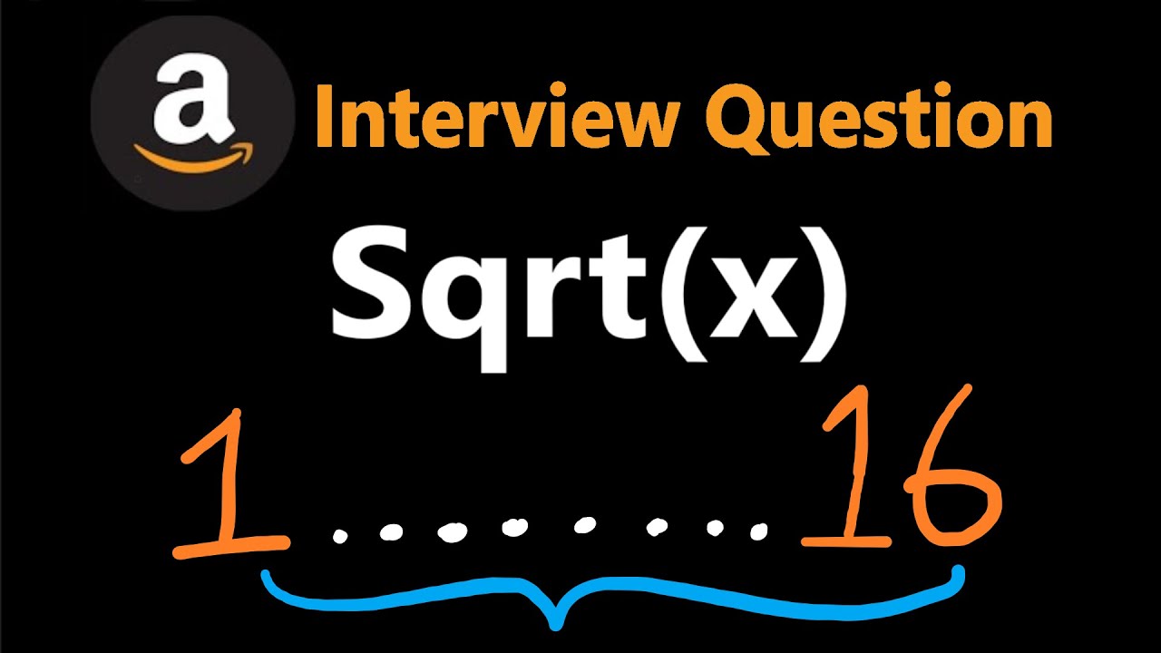 Sqrt(x) - Leetcode 69 - Python