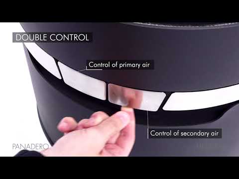 Braskamin Panadero Helsinki EcoDesign Fristående med Sidoglas 8kW