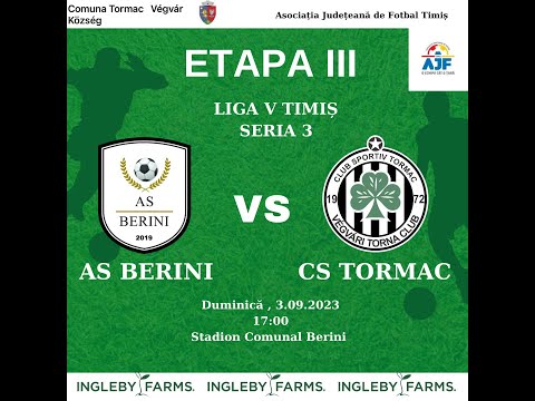 ETAPA III sezon 2023-2024 : AS BERINI - CS TORMAC