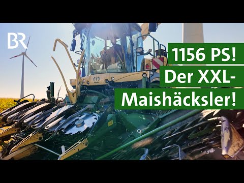 Maishäckseln XXL: Krone Big X - Der größte Häcksler der Welt | Landmaschinen | Unser Land | BR