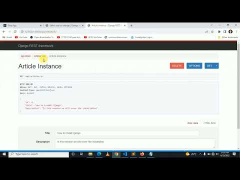 12. Post Article - Django And React JS Blog