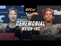 UFC 292: Ceremonial Weigh-In