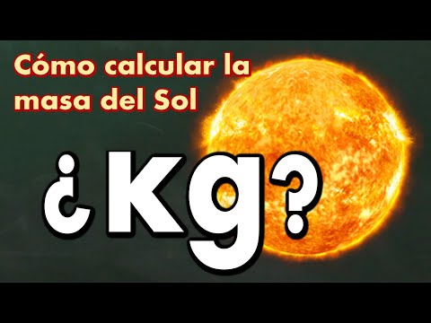 Cálculo de la masa del Sol