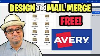 Free Online Design and Mail Merge with Avery