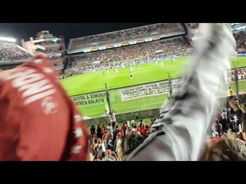 "Hinchada de independiente+gol de rigoni" Barra: La Barra del Rojo • Club: Independiente • País: Argentina
