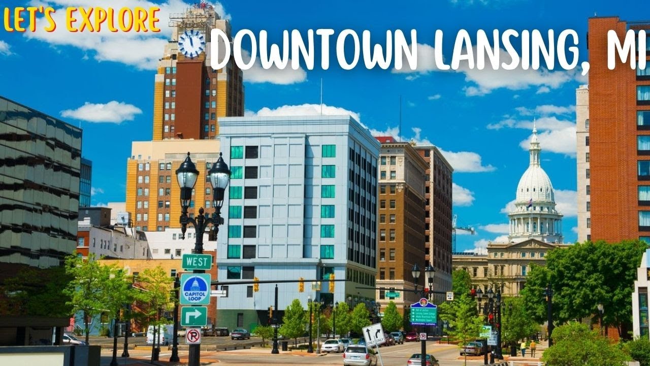 Let's explore Downtown Lansing, Michigan | Walking tour