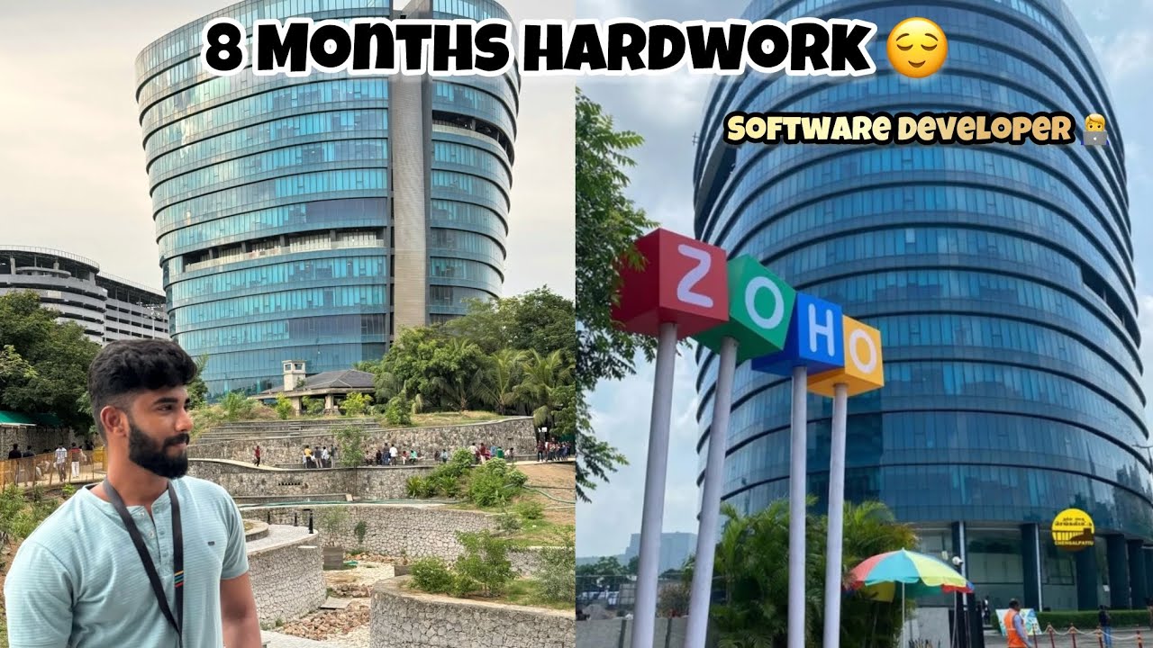Finally Software Developer in Zoho 🎉 8 months Hard Work reveled 🤫❤️‍🔥
