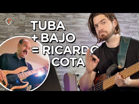 Reaccionando a Ricardo Cota, el bajista que hace sonar su bajo como tuba