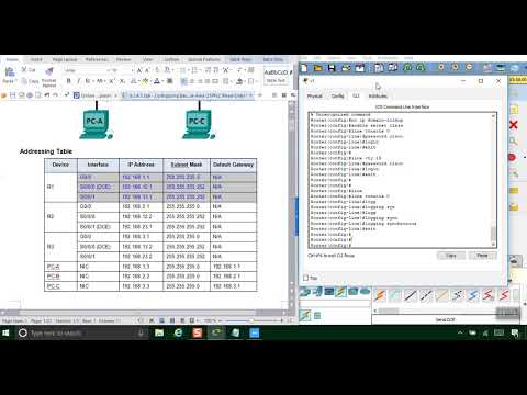Lab   Configuring Basic Single Area OSPFv2 2