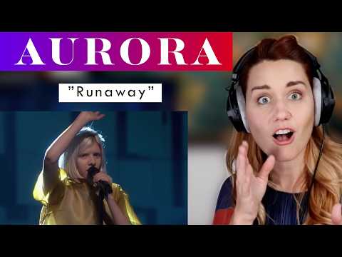 Aurora "Runaway" REACTION & ANALYSIS by Vocal Coach/Opera Singer