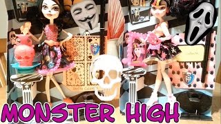 Monster High Skelita Calaveras Draculaura auspacken seratus1 unboxing