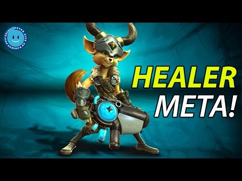 (Paladins) The New Healer Meta! Grohk Buff, Cauterize Nerf, and Healing Charges Ults!