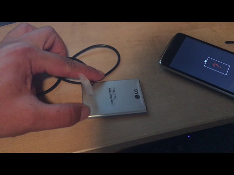 LG Phoenix 2: If battery drains, battery may not charge. Check it's working. Remove battery.