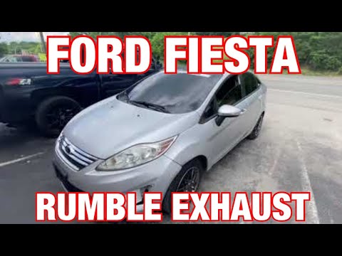 2014 Ford Fiesta w/ RUMBLE MUFFLER!